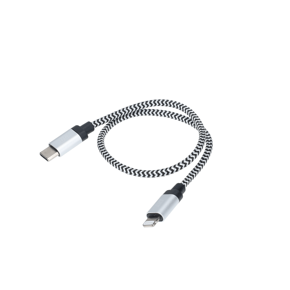 1 ft Braided Cable (USB-C to Lightning Cable)