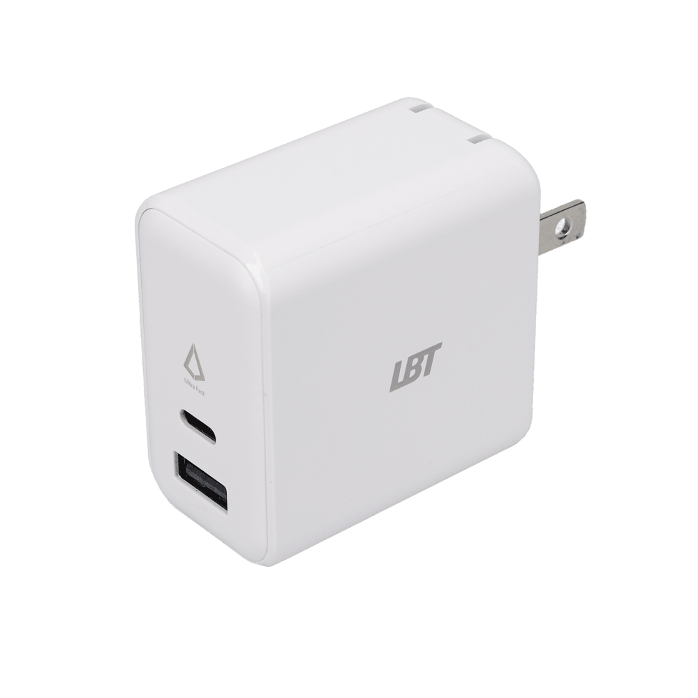 65W Dual-Port GaN PD Wall Charger (MiNi)