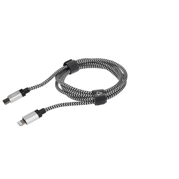 4 Ft. Braided Cable (USB-C to Lightning Cable)