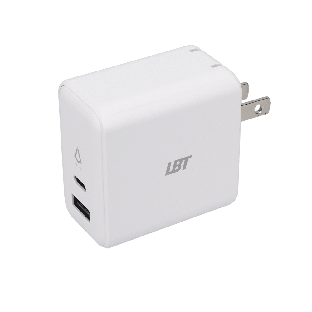 65W Dual-Port GaN PD Wall Charger (MiNi)