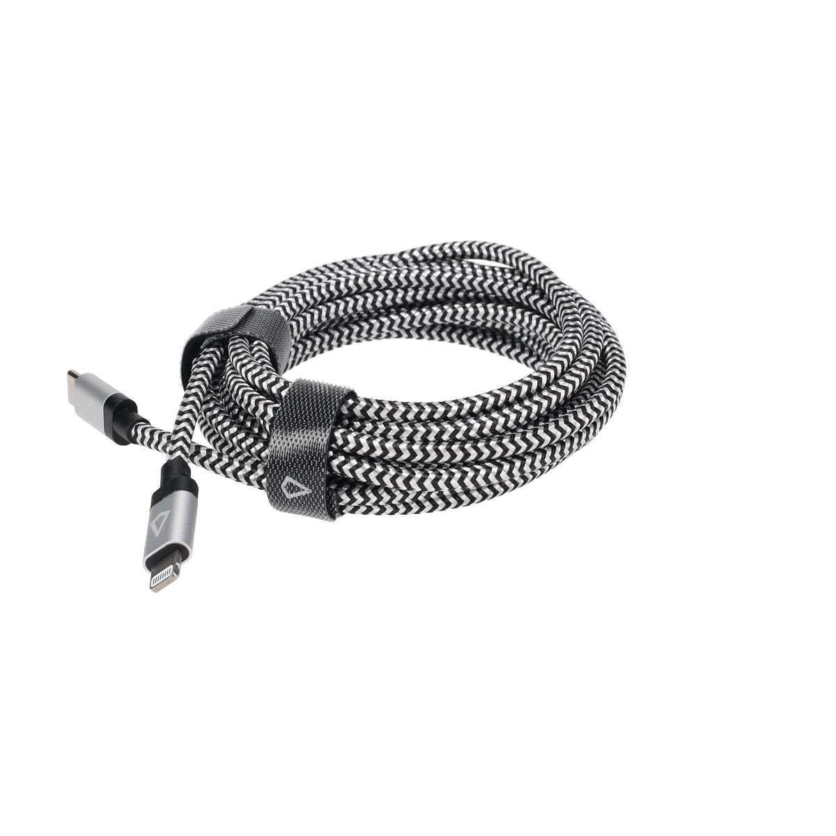 10 Ft. Braided Cable (USB-C to Lightning Cable)