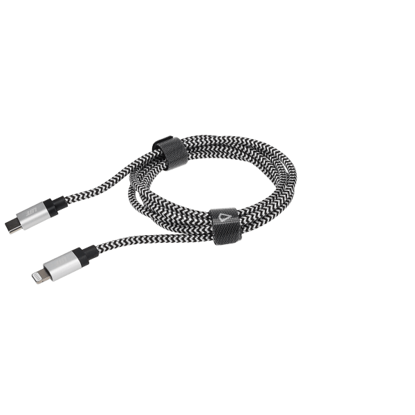4 Ft. Braided Cable (USB-C to Lightning Cable)