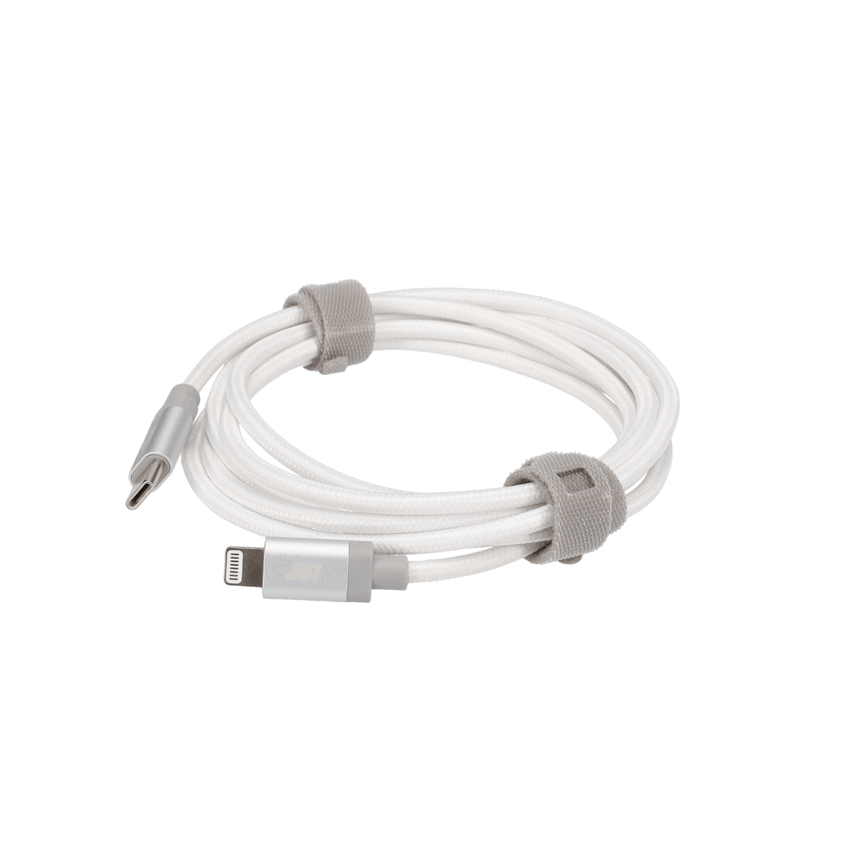 5 Ft. Braided White Cable (USB-C to Lightning)
