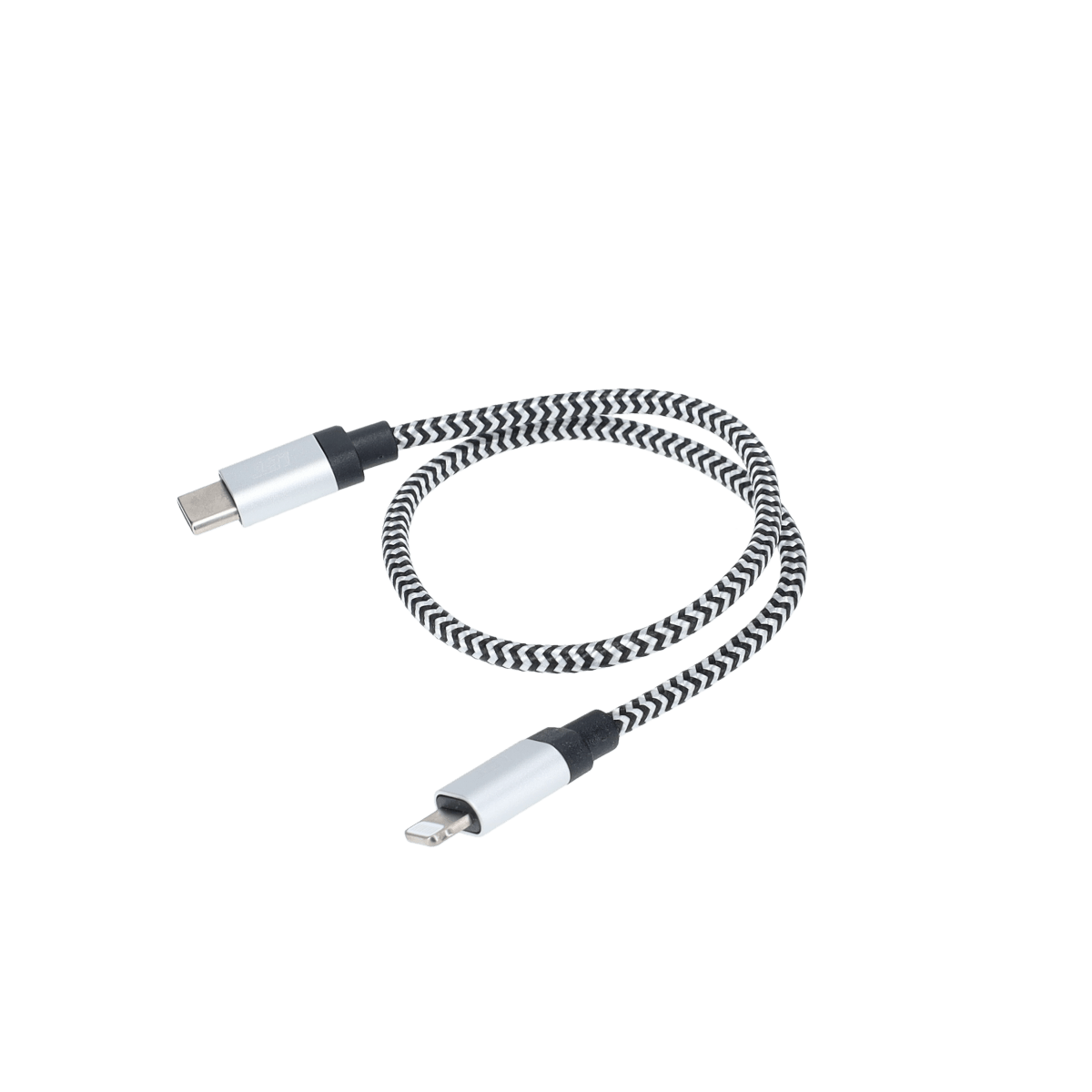 1 ft Braided Cable (USB-C to Lightning Cable)