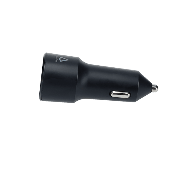 20W Dual Port Car Charger with 4ft Cable (USB-C to C)