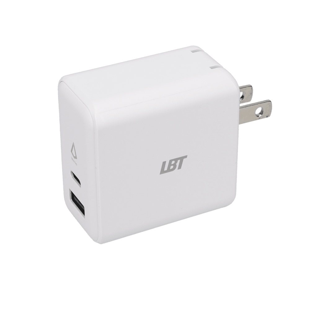 65W Dual-Port GaN PD Wall Charger (MiNi)