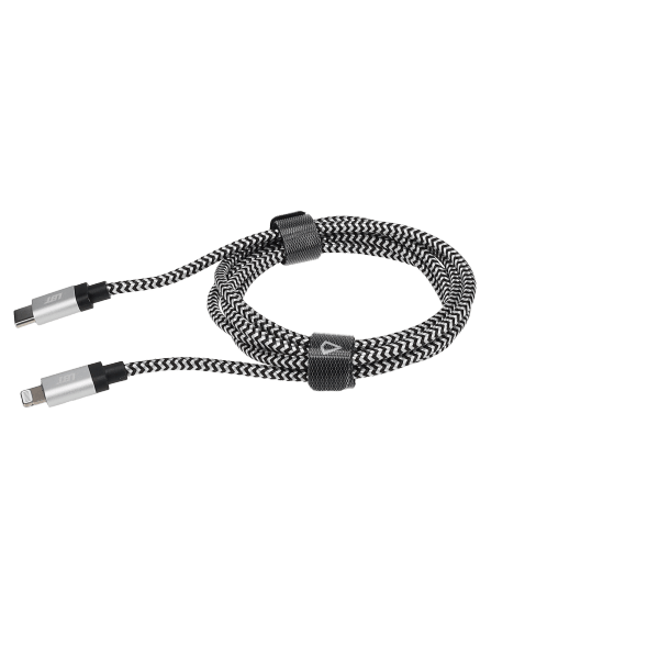 4 Ft. Braided Cable (USB-C to Lightning Cable)