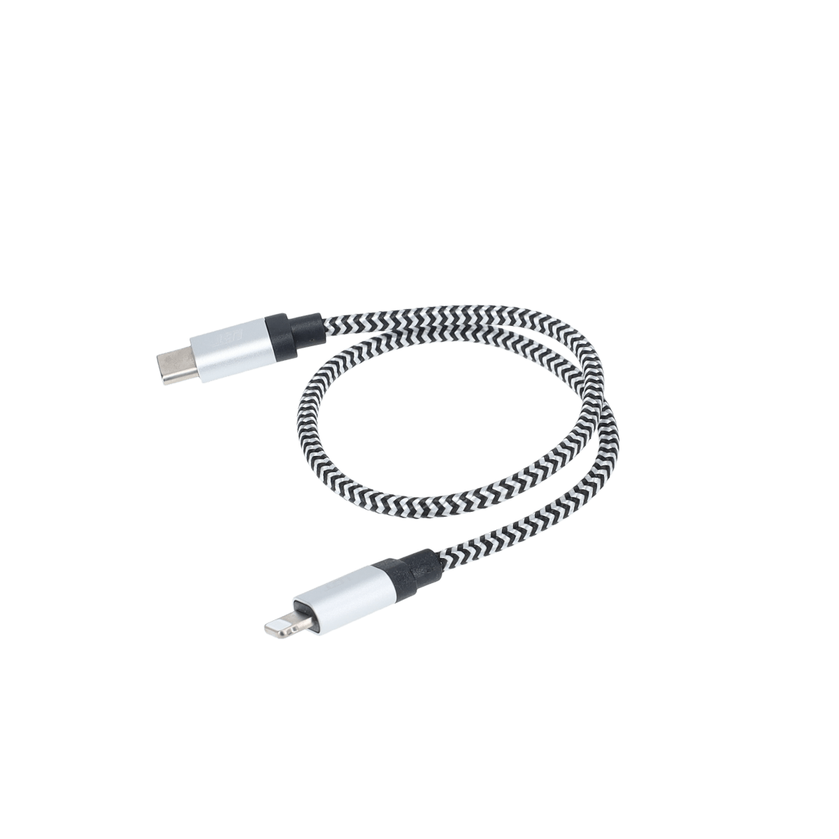 1 ft Braided Cable (USB-C to Lightning Cable)