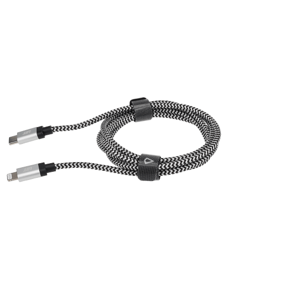 4 Ft. Braided Cable (USB-C to Lightning Cable)