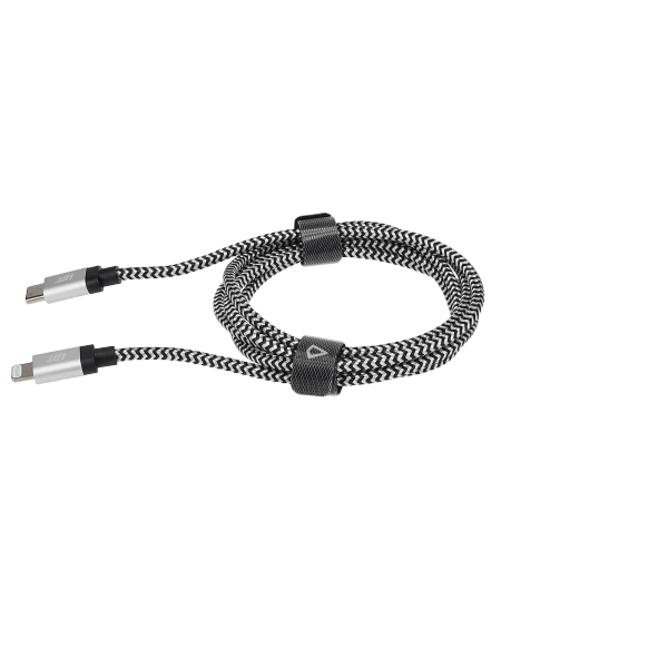 4 Ft. Braided Cable (USB-C to Lightning Cable)