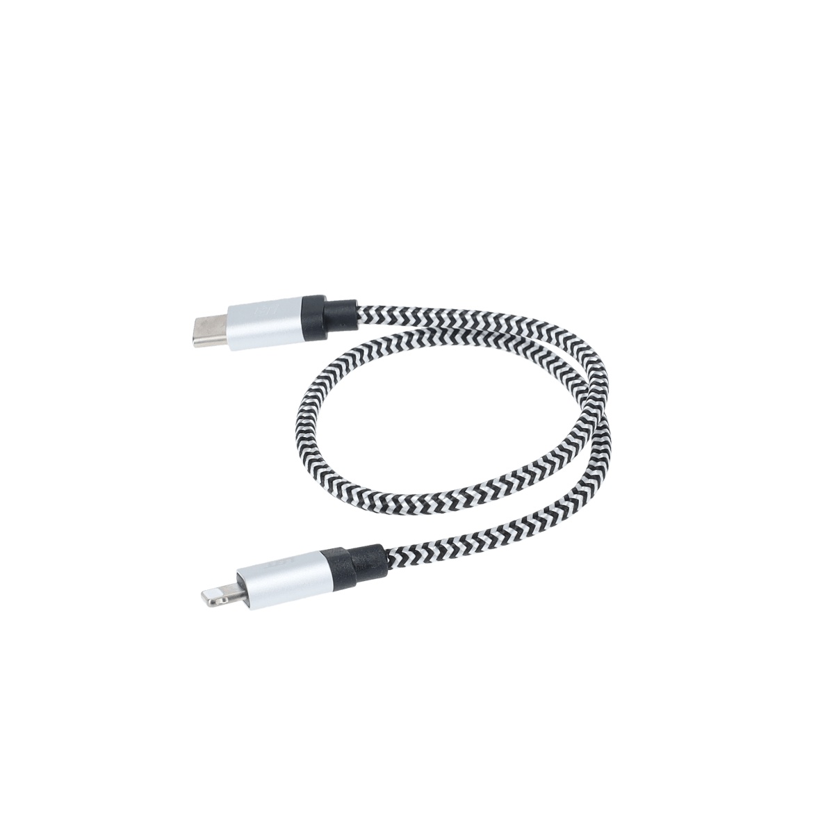 1 ft Braided Cable (USB-C to Lightning Cable)