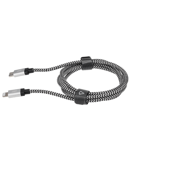 4 Ft. Braided Cable (USB-C to Lightning Cable)