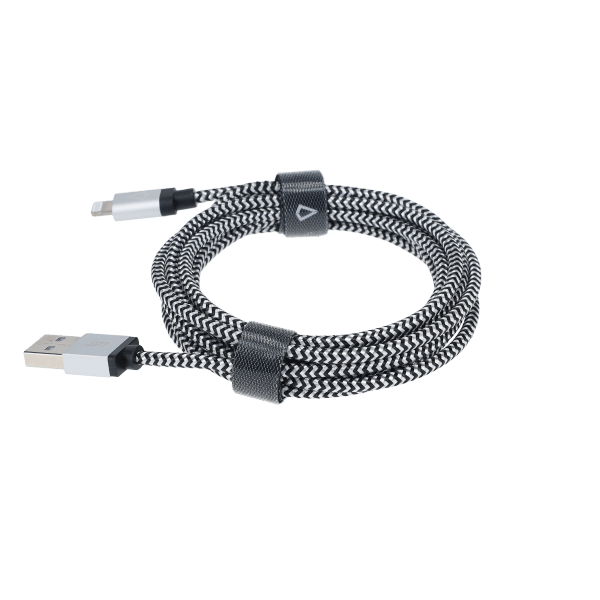 7 Ft. Braided Cable (USB-A to Lightning Cable)