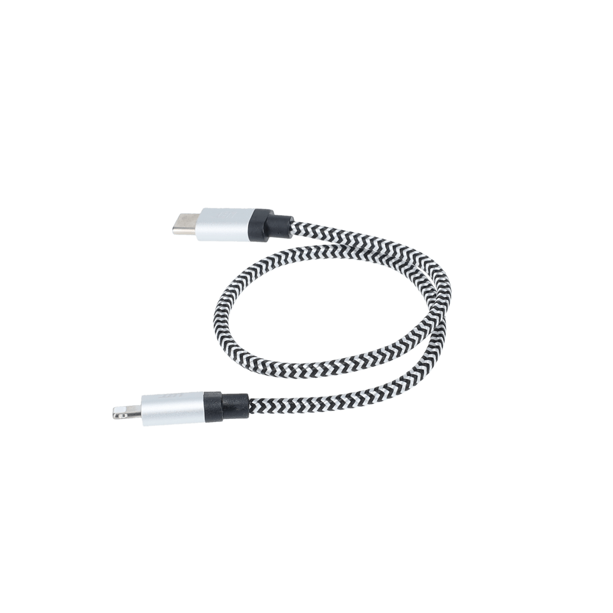 1 ft Braided Cable (USB-C to Lightning Cable)