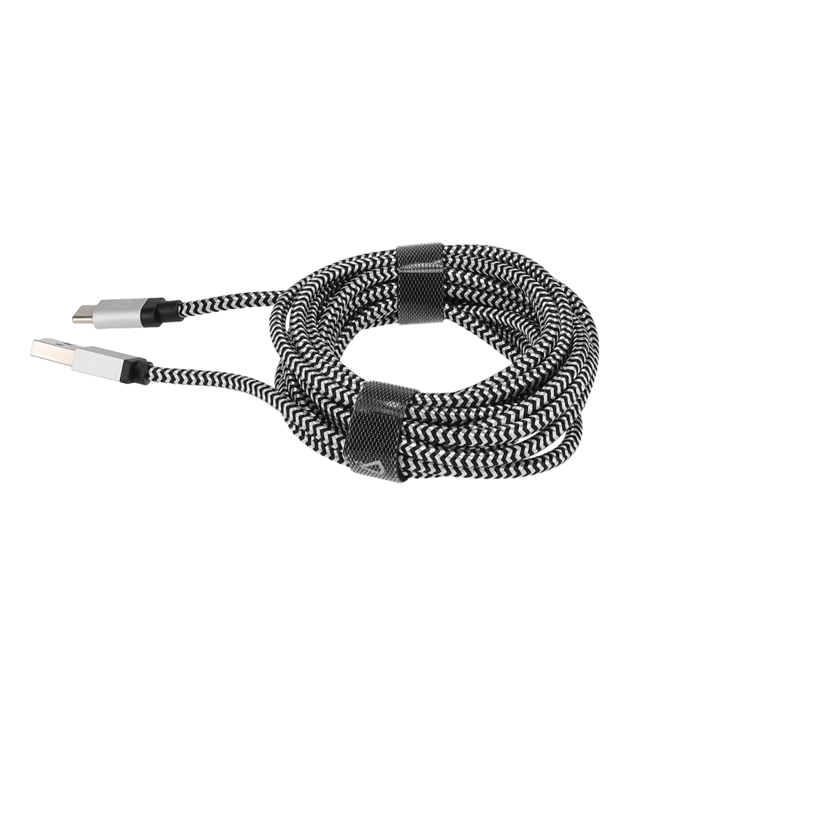 10 Ft. Braided Cable (USB-A to USB-C Cable)