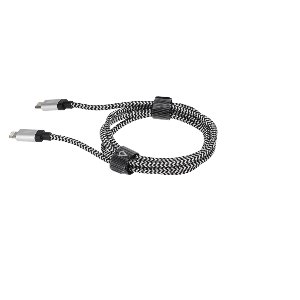 4 Ft. Braided Cable (USB-C to Lightning Cable)