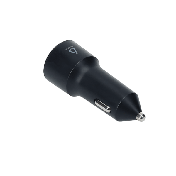 20W Dual Port Car Charger with 4ft Cable (USB-C to C)