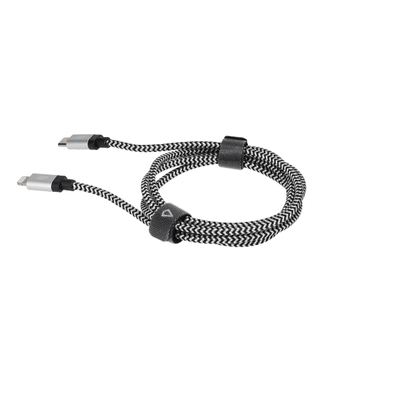 4 Ft. Braided Cable (USB-C to Lightning Cable)