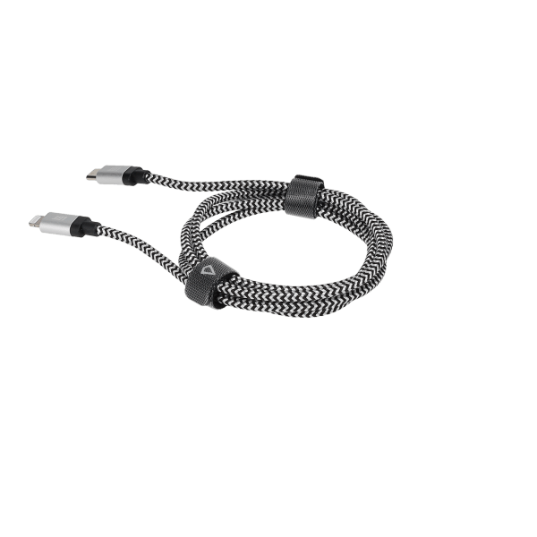 4 Ft. Braided Cable (USB-C to Lightning Cable)