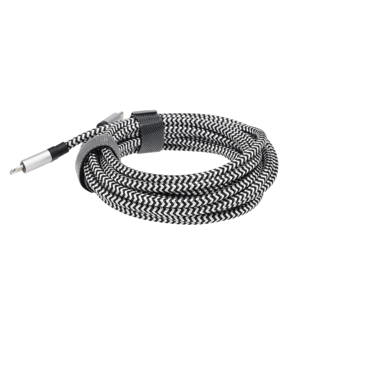 10 Ft. Braided Cable (USB-C to Lightning Cable)