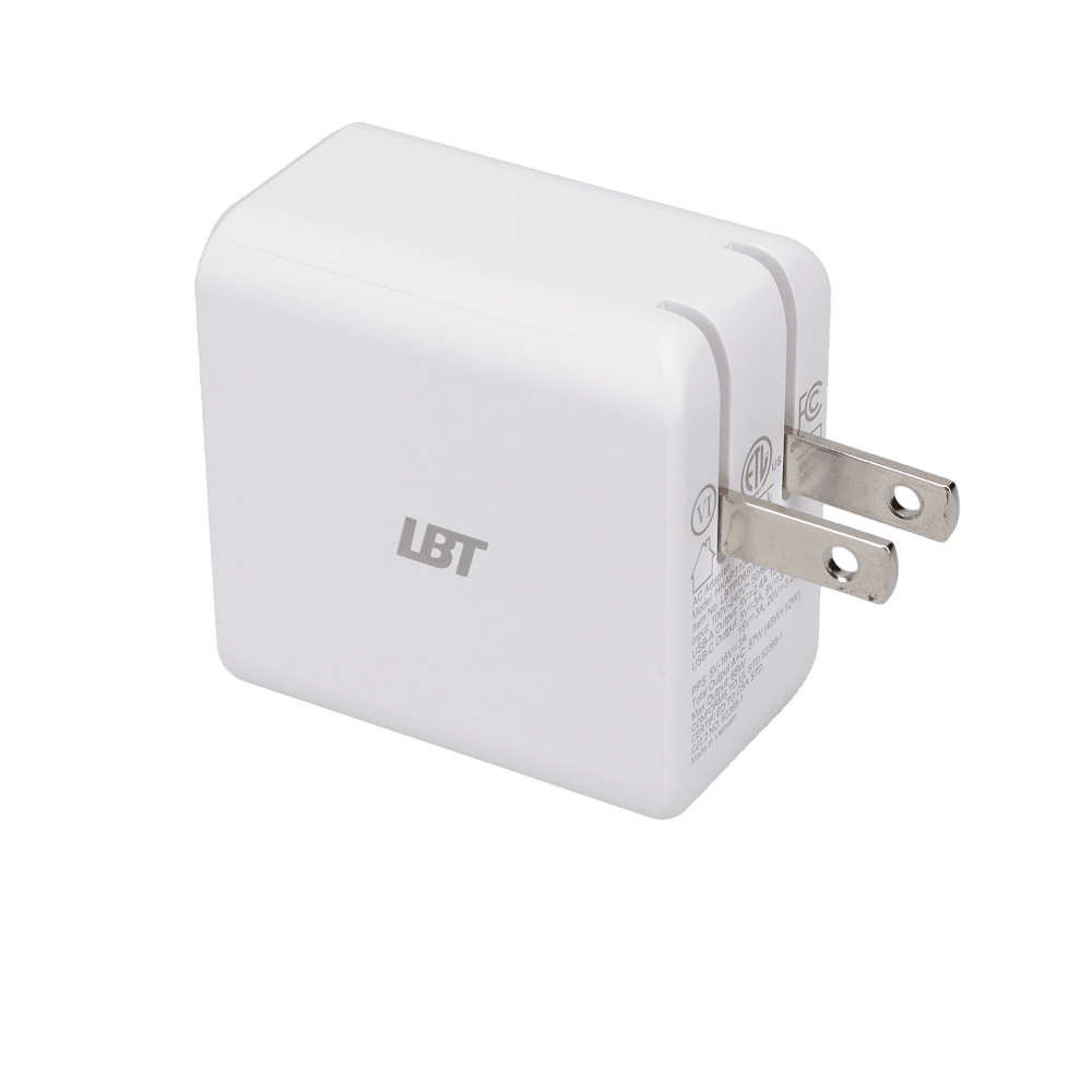 65W Dual-Port GaN PD Wall Charger (MiNi)