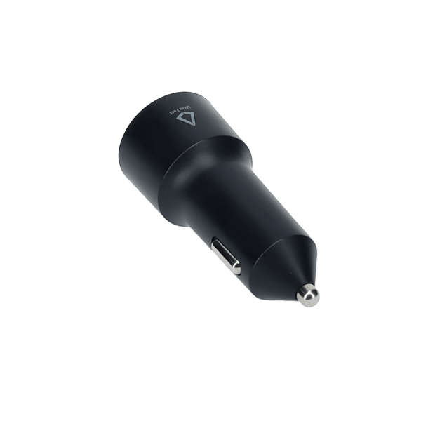 20W Dual Port Car Charger with 4ft Cable (USB-C to C)