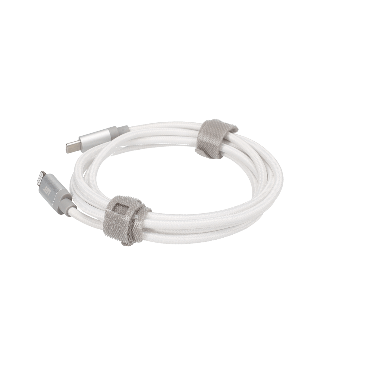 5 Ft. Braided White Cable (USB-C to Lightning)