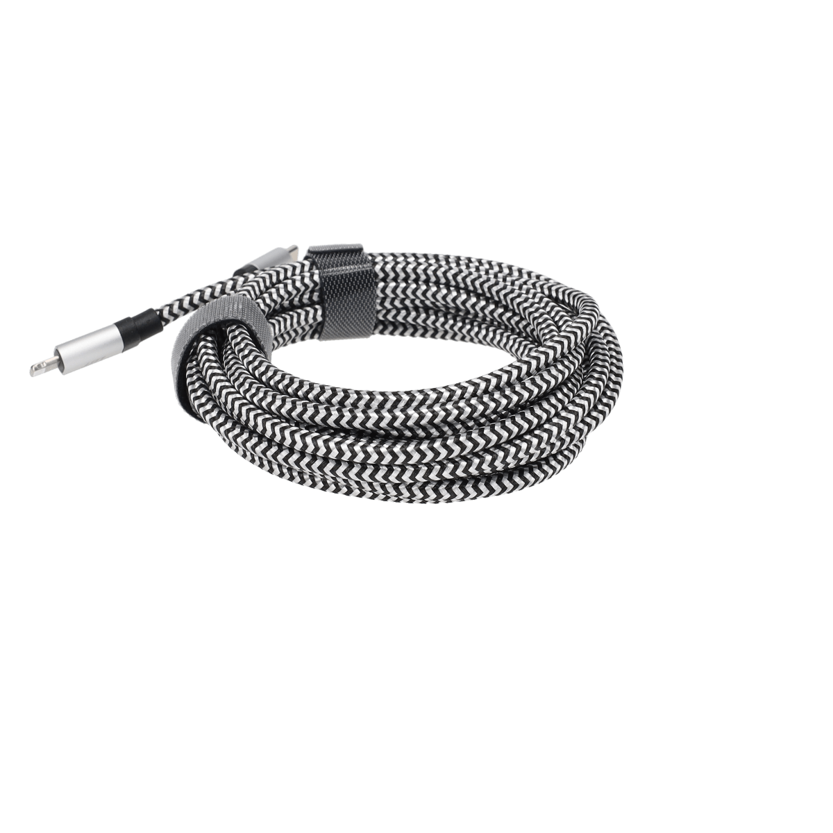 10 Ft. Braided Cable (USB-C to Lightning Cable)