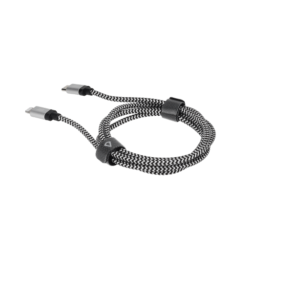 4 Ft. Braided Cable (USB-C to Lightning Cable)