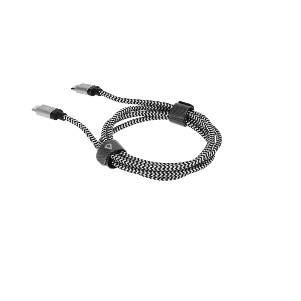 4 Ft. Braided Cable (USB-C to Lightning Cable)