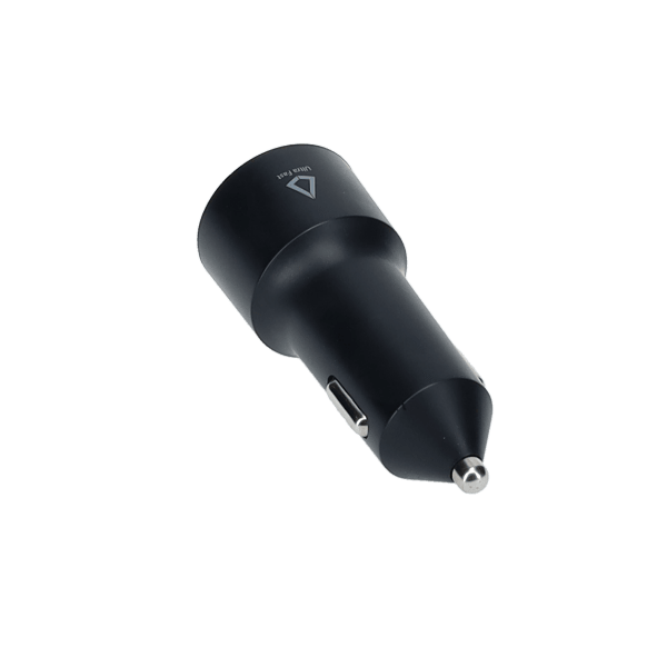 20W Dual Port Car Charger with 4ft Cable (USB-C to C)