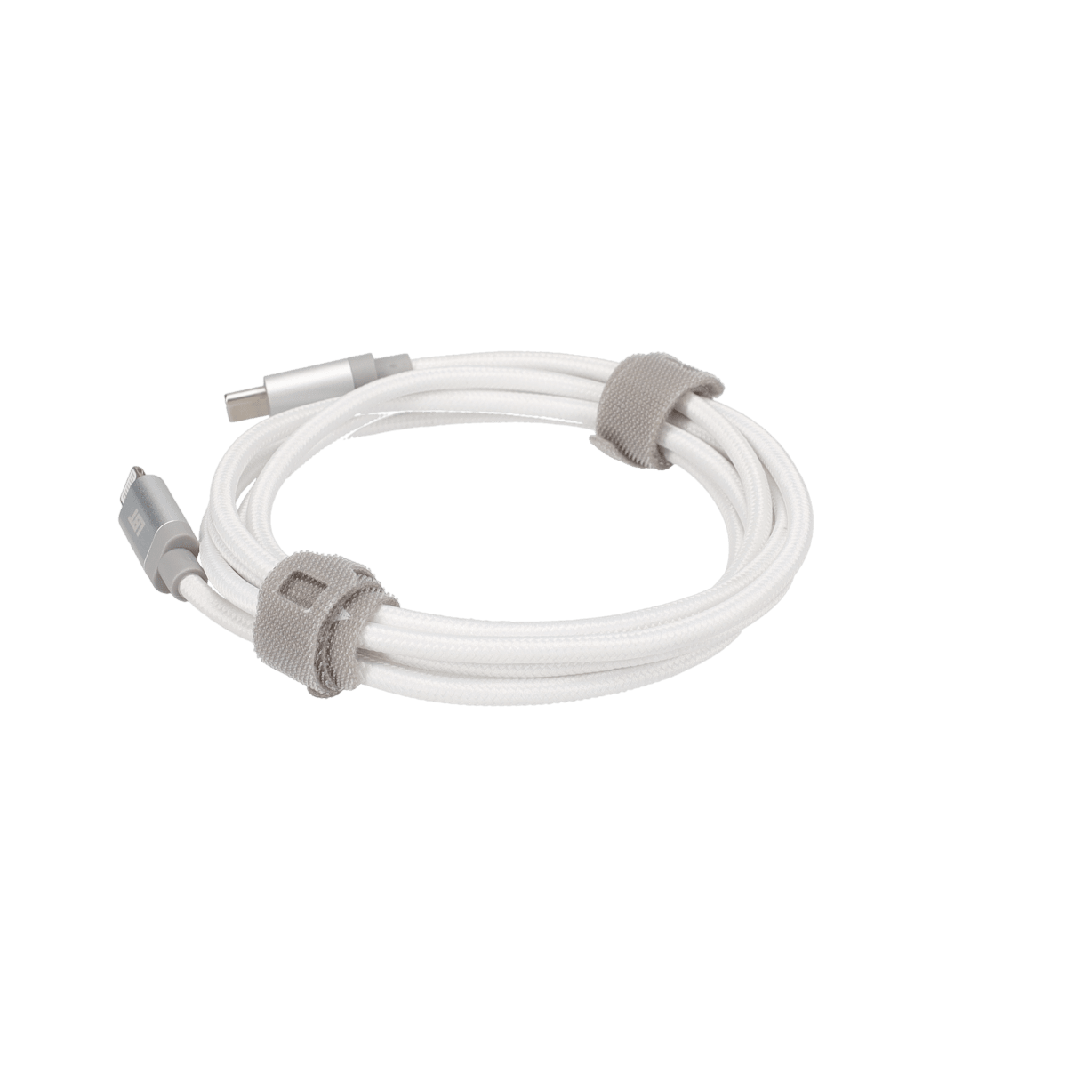 5 Ft. Braided White Cable (USB-C to Lightning)