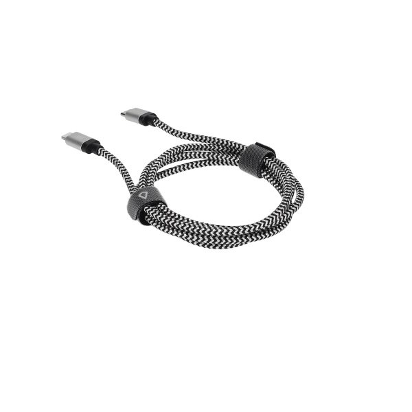 4 Ft. Braided Cable (USB-C to Lightning Cable)