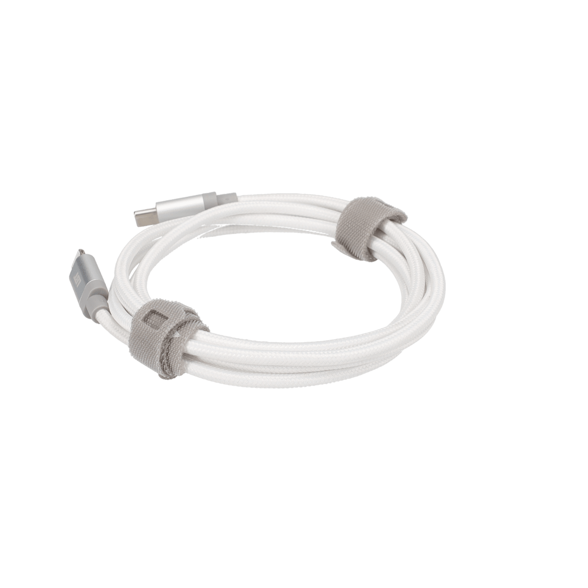 5 Ft. Braided White Cable (USB-C to Lightning)