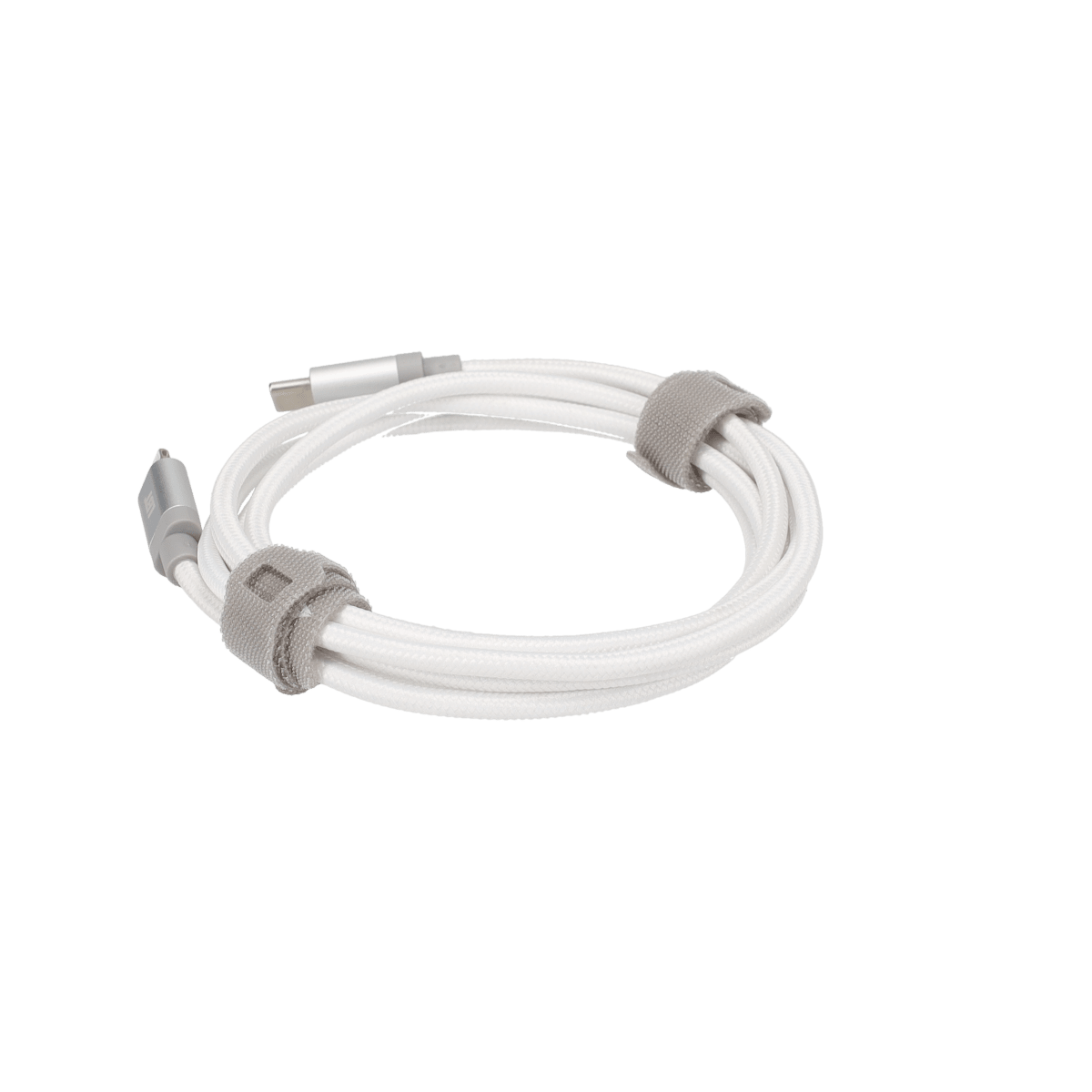 5 Ft. Braided White Cable (USB-C to Lightning)