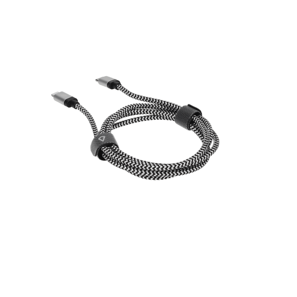 4 Ft. Braided Cable (USB-C to Lightning Cable)