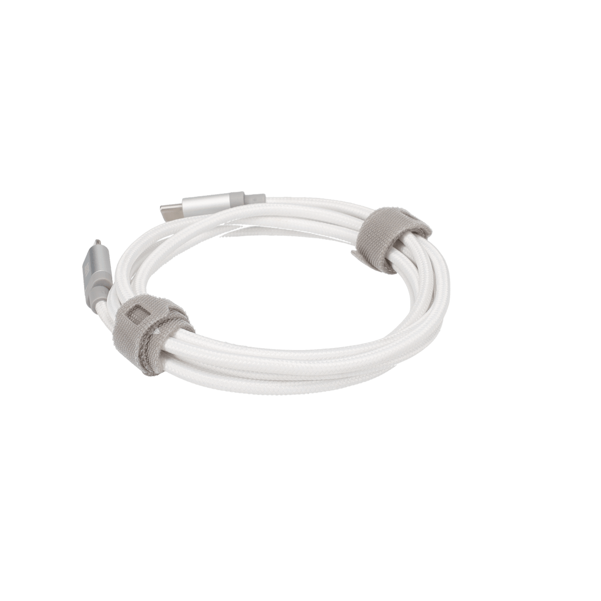 5 Ft. Braided White Cable (USB-C to Lightning)
