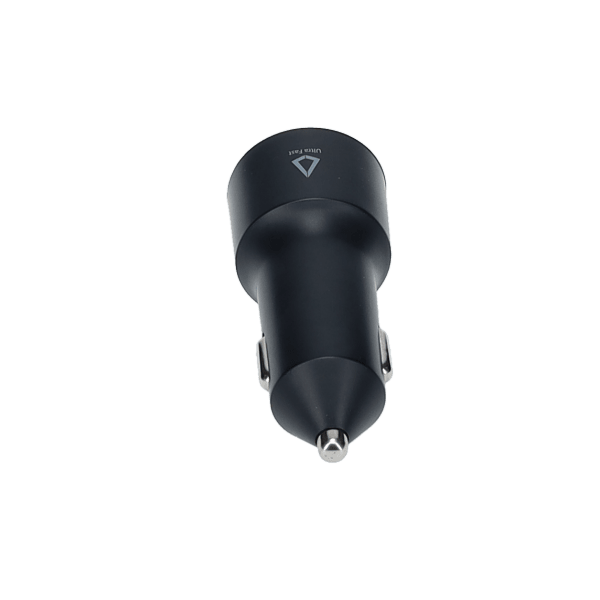 20W Dual Port Car Charger with 4ft Cable (USB-C to C)