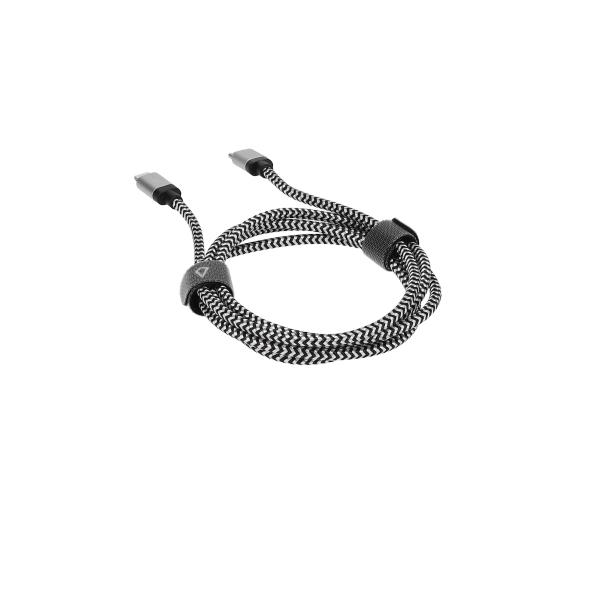4 Ft. Braided Cable (USB-C to Lightning Cable)