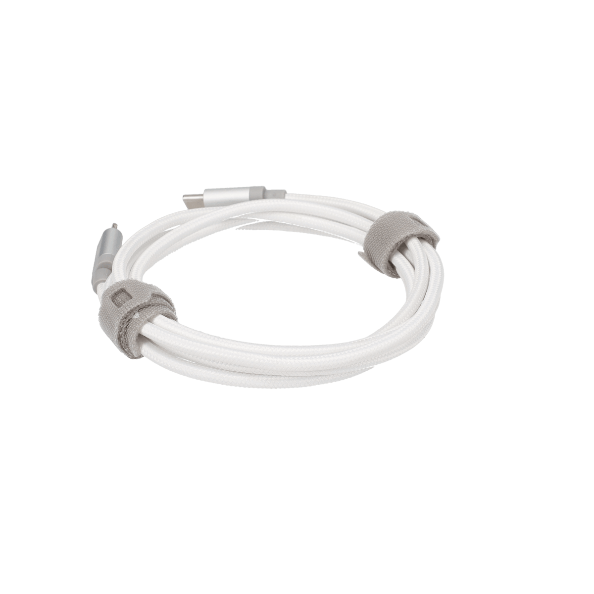 5 Ft. Braided White Cable (USB-C to Lightning)