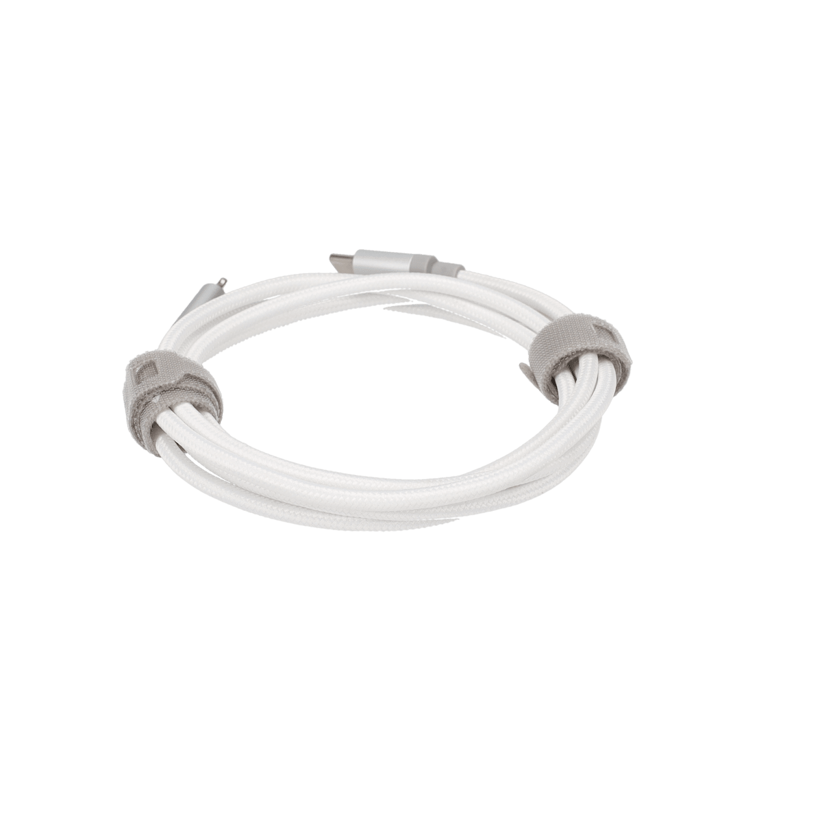 5 Ft. Braided White Cable (USB-C to Lightning)