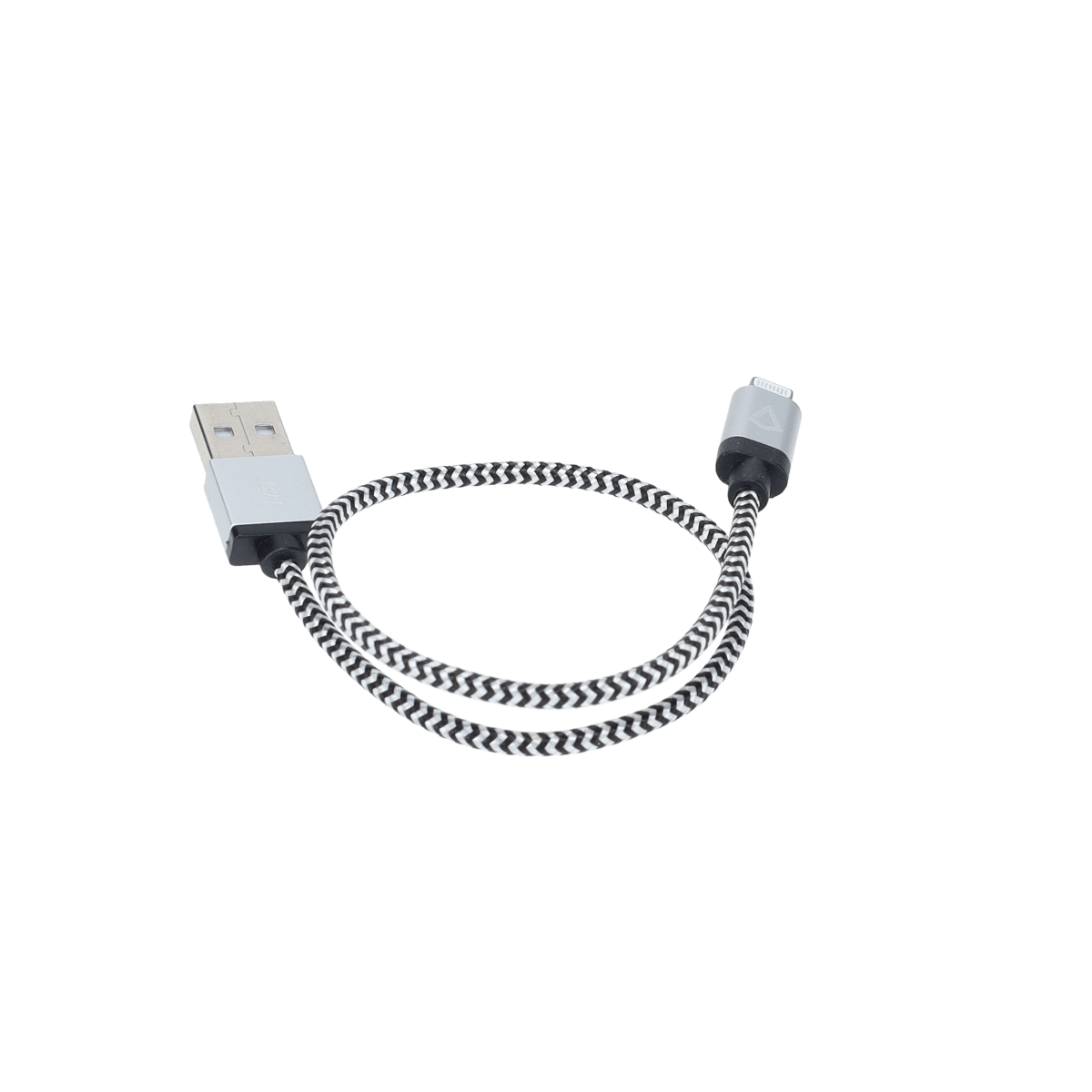 1 ft Braided Cable (USB-A to Lightning Cable)
