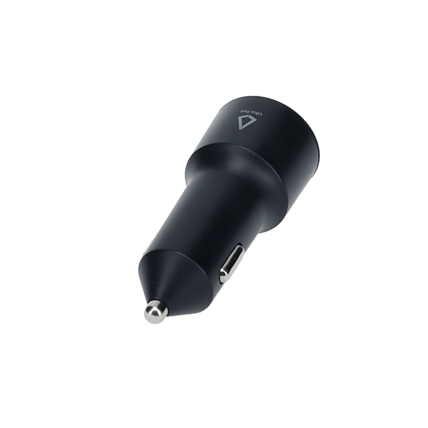 20W Dual Port Car Charger with 4ft Cable (USB-C to C)
