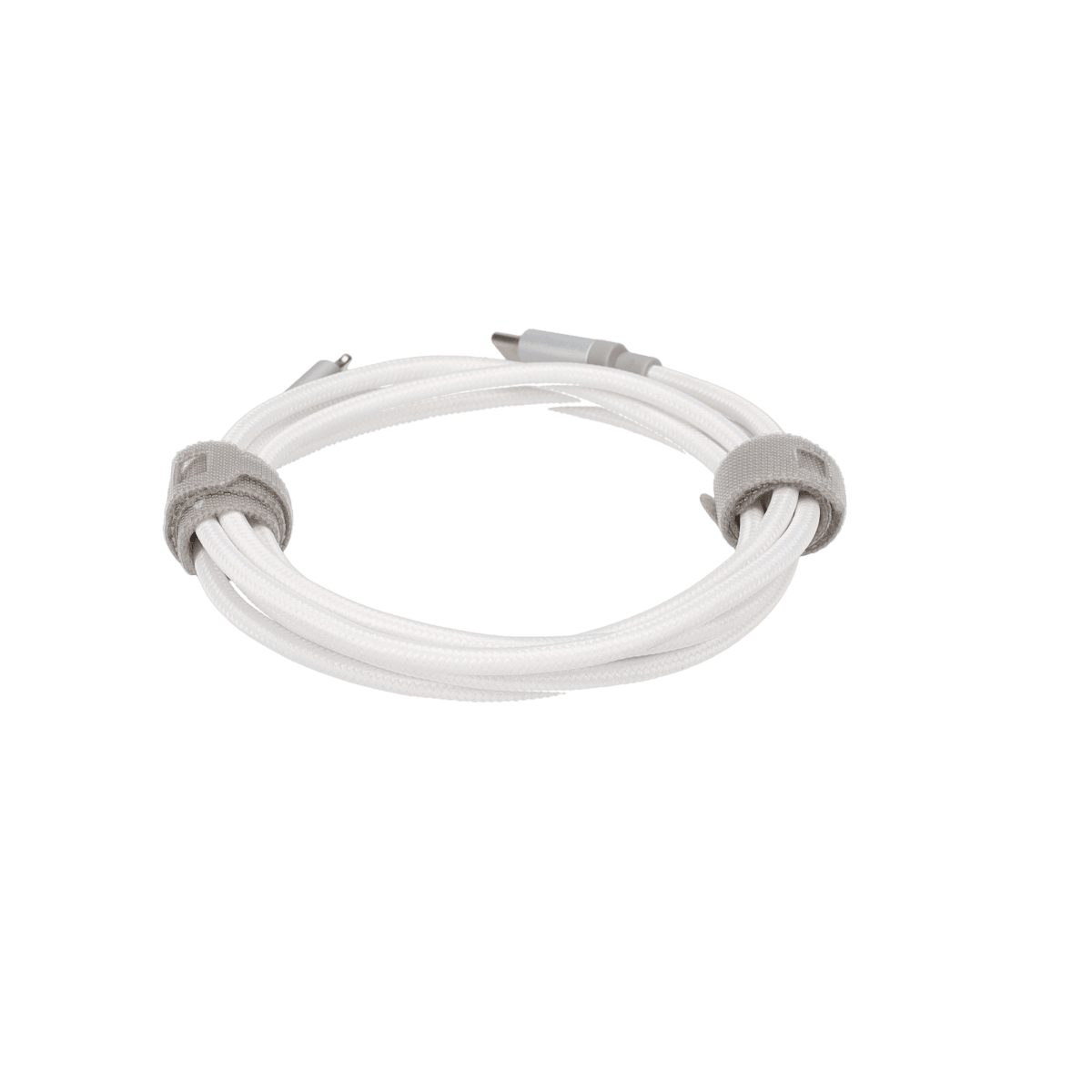 5 Ft. Braided White Cable (USB-C to Lightning)