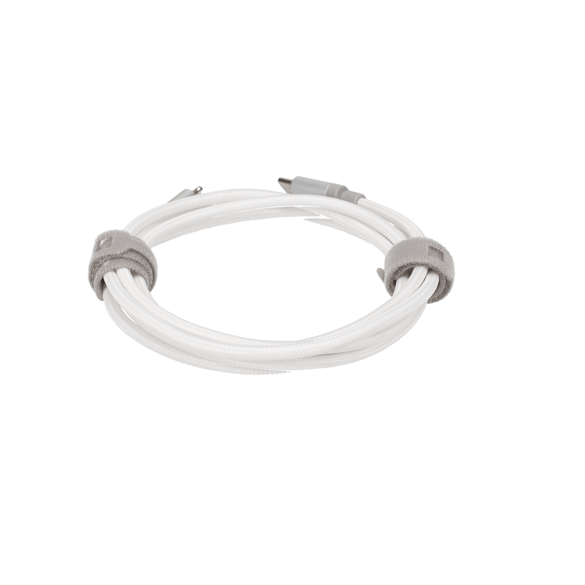 5 Ft. Braided White Cable (USB-C to Lightning)