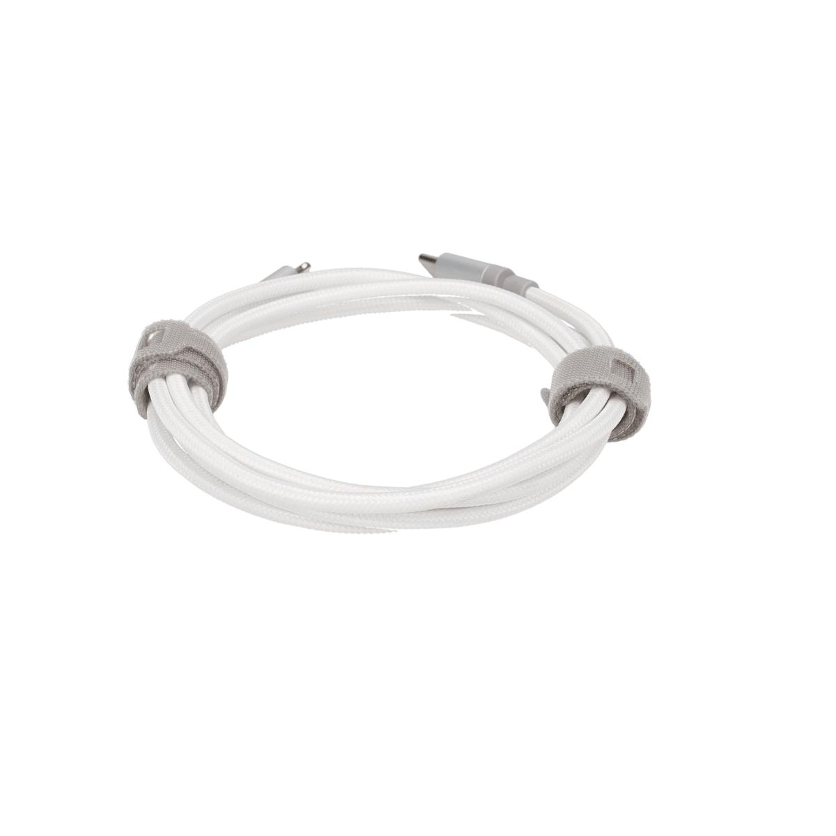 5 Ft. Braided White Cable (USB-C to Lightning)