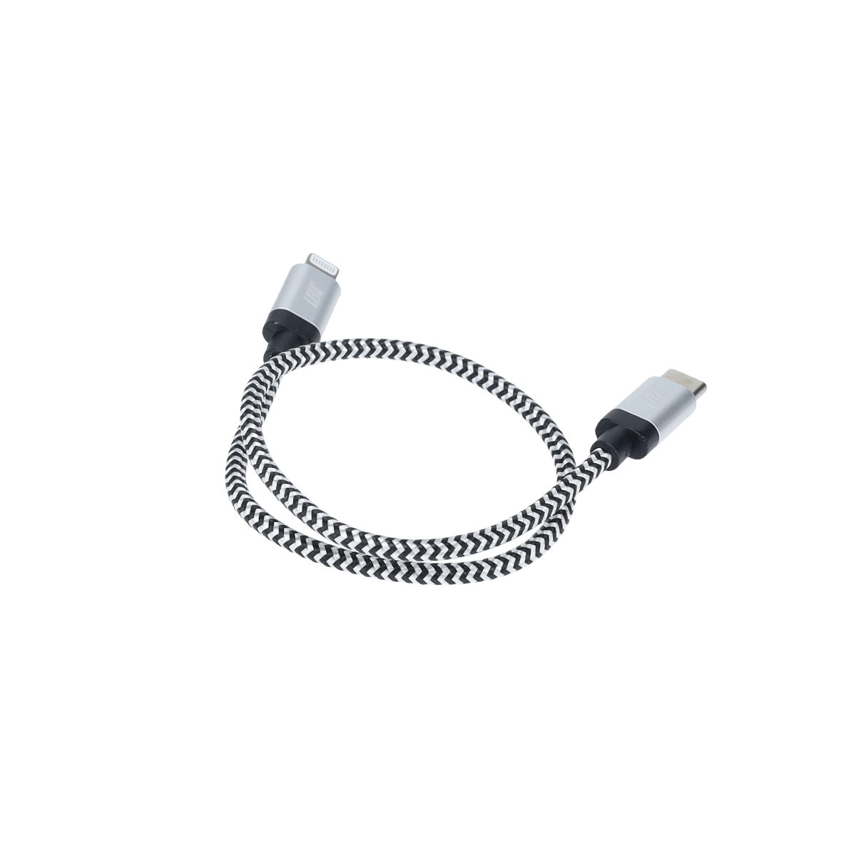 1 ft Braided Cable (USB-C to Lightning Cable)