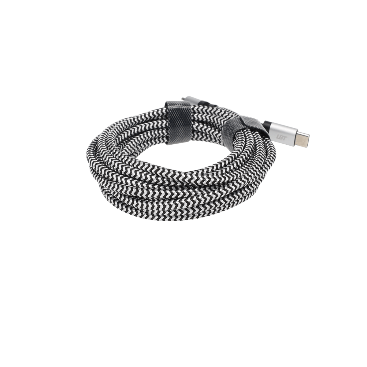 10 Ft. Braided Cable (USB-C to Lightning Cable)