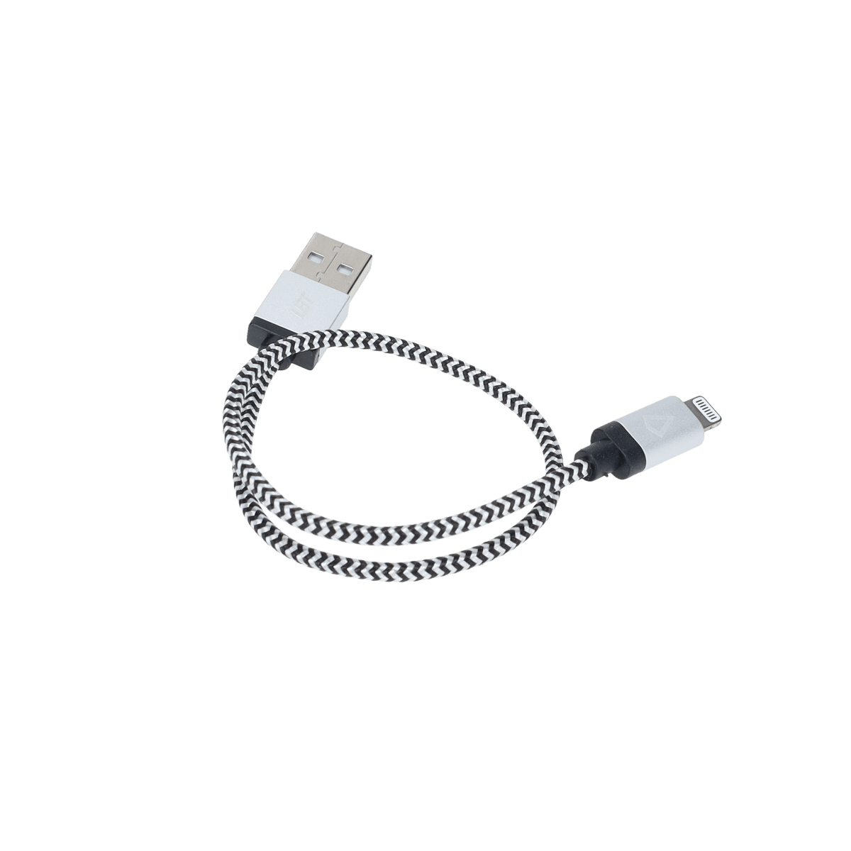 1 ft Braided Cable (USB-A to Lightning Cable)
