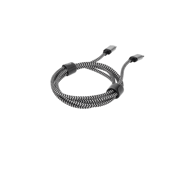 4 Ft. Braided Cable (USB-C to Lightning Cable)
